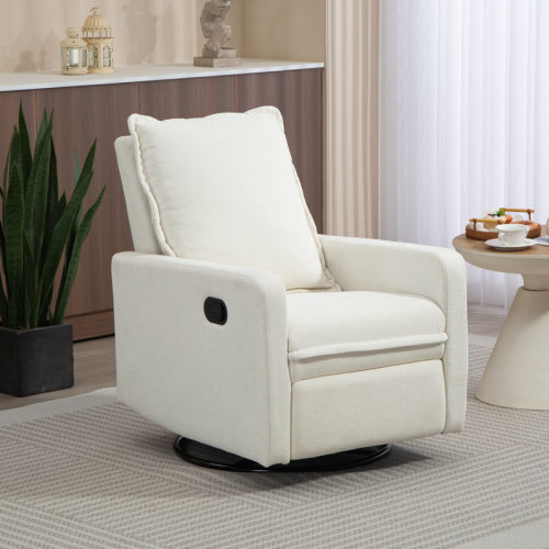 Ebern Designs 25.2'' Wide Manual Swivel And Rocker Recliner | Wayfair