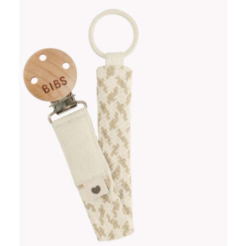 Pacifier Clip - Ivory/Vanilla