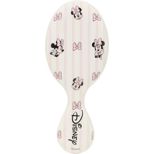 Wet Brush Hello Disney Minnie Mouse - Detangling Travel Hair Brush - Ultra-Soft IntelliFlex Bristles Glide Through Tangles with Ease - Mini Hair Brush - Pain-Free - All Hair Types, Limited Edition