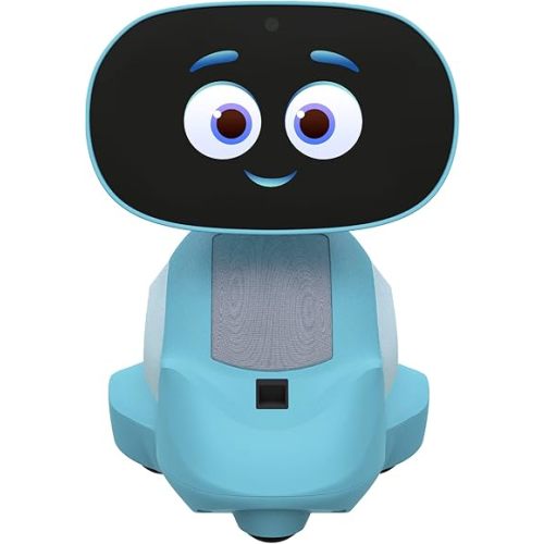 Miko 3: AI-Powered Smart Robot for Kids | STEAM Learning & Educational | Interactive Robot with Learning apps & Unlimited Games | Birthday Gift for Girls & Boys Aged 5-12| Blue.