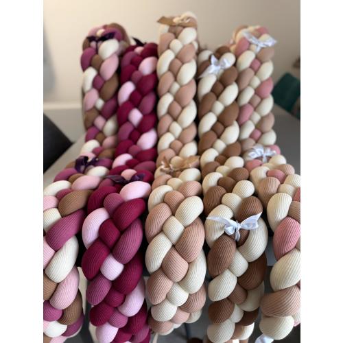 Decorative 4-strand braid - Fabric braid - Padded braid