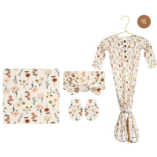 Rachel Newborn Headband Bundle (Gown)