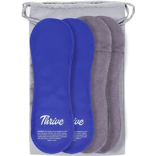 Thrive 2 Pack Reusable Perineal Ice Packs Hemorrhoids and Postpartum Discomfort