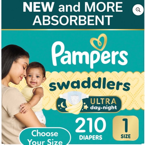 Pampers Swaddlers Ultra Diapers, Sizes Newborn-8 - Samsclub.com