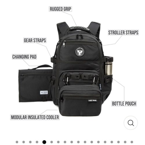 Dude Dad Diaper Bag