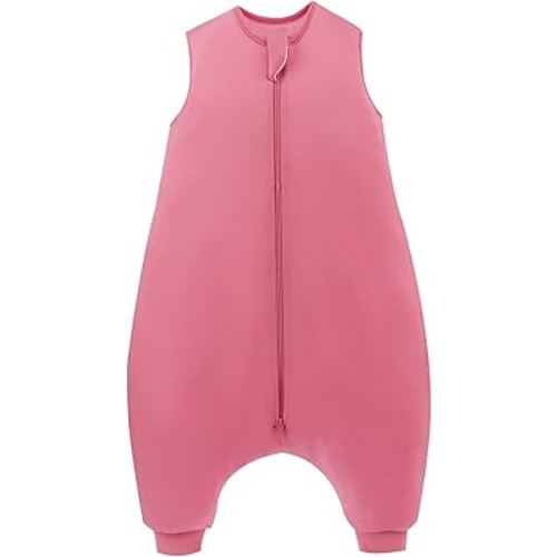 Supersoft Toddler Sleep Sack with Feet 1.0 TOG Premium Bamboo Viscose Sleep Bag Walker with Legs 6-12-18-24-2t-4t