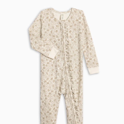 Neve Ruffle Zipper Footie