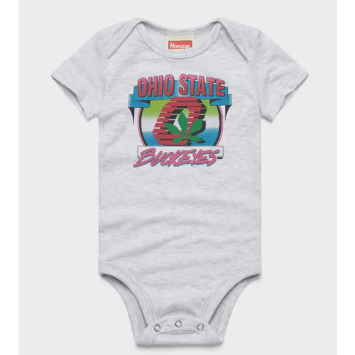 Ohio State Spring Break Baby One Piece | Retro OSU Baby One Piece – HOMAGE