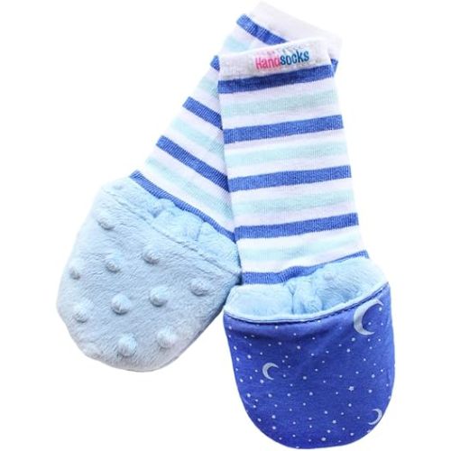 Handsocks Plushy Stay On Strap-Free No-Scratch & Warmth Mittens
