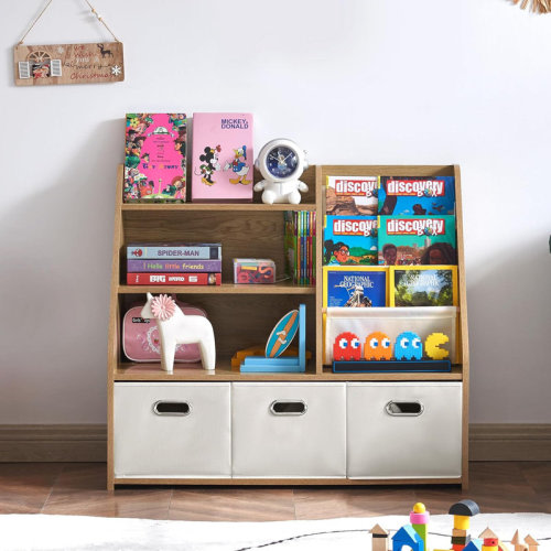 Isabelle & Max™ Kids Bookshelf And Toy Storage Organizer & Reviews | Wayfair