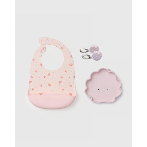 Baby Learning & Feeding Bundle - Seashells