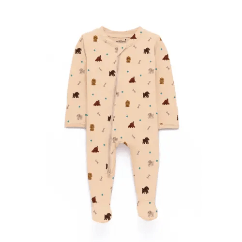 Puppy - CloudBlend™ Footed Pajamas