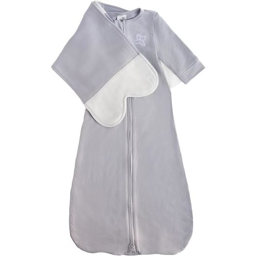 Organic Cotton Blend, All-in-One Sleep Sack Training System for Newborn Infant Baby