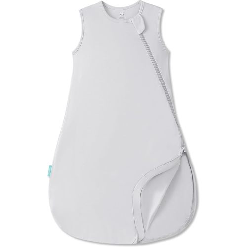 PurComfy Supersoft Sleep Sack 0.5 TOG, Premium Bamboo Viscose Sleeping Bag Thin Baby Wearable Blanket 2-Way Zipper Sleep Sack