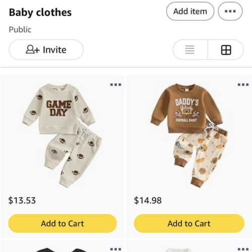 Amazon baby clothes!