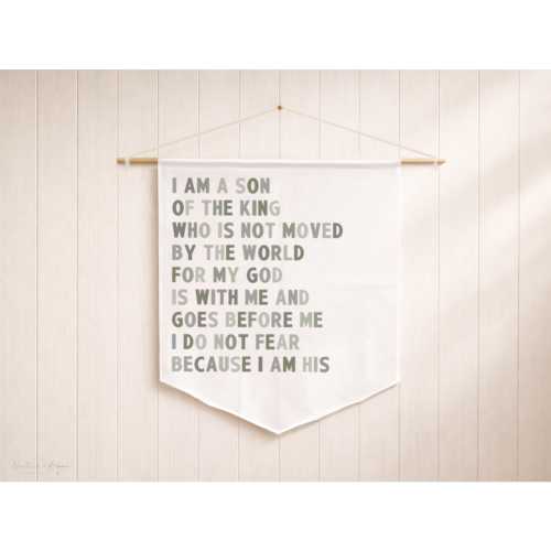 Bible Verse Nursery Banner