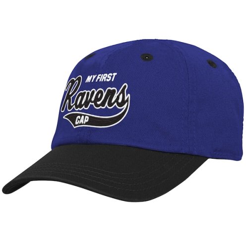 Baltimore Ravens Infant My First Tail Sweep Slouch Flex Hat - Purple/Black