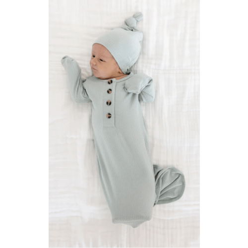 Bailey Ribbed Knotted Gown