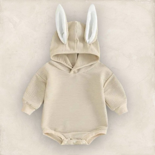 Bunny Ears Sweatshirt Romper | The Honey and Bro Co.