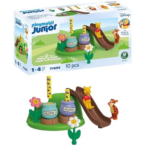 Playmobil Junior & Disney: Winnie The Pooh's & Tigger's Bee Garden
