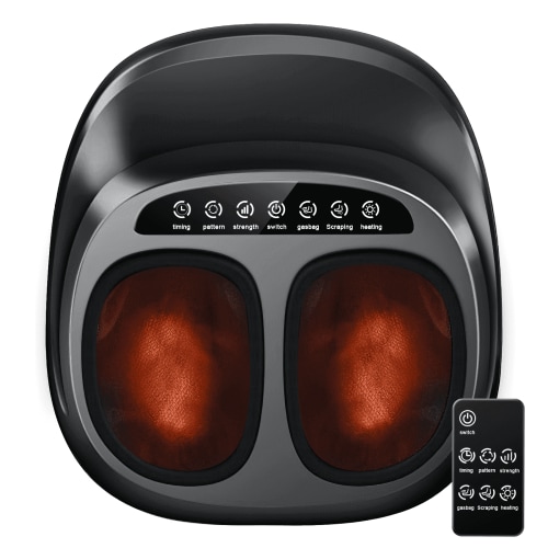 SZRSTH Shiatsu Foot Massager, Heated Kneading Gift for Women, Size 11