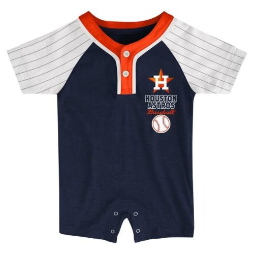 MLB Houston Astros Newborn Romper - 3-6M