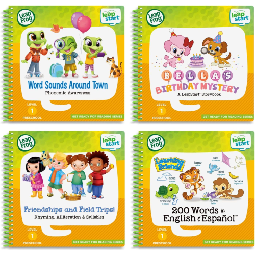 Leapstart Get Ready for Reading 4-Pack Book Set