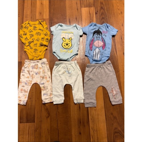 Winnie The Pooh Bundle-Six Pieces 3-6 Months