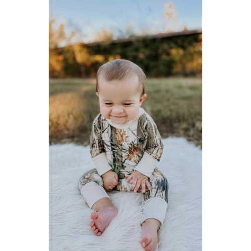 A baby zippie romper, toddler zippie romper, easy zip baby outfit, soft stretchy baby romper