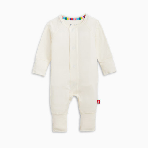 Modal Magnetic Convertible Coverall - Egret