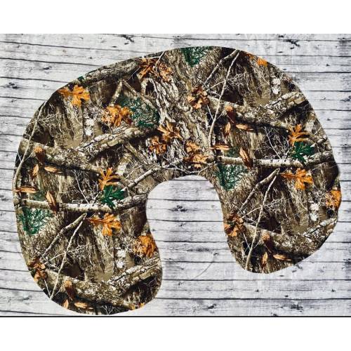 Camouflage Woodland Trees Nursing Pillow Cover Newborn Baby