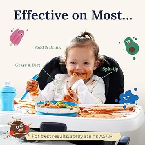 Miss Mouth’s Messy Eater Stain Treater Double Trouble Bundle - 2-Pack of 16oz Stain Remover - Newborn & Baby Essentials - No Dry Cleaning Food, Grease, Coffee Off Laundry, Underwear, Fabric