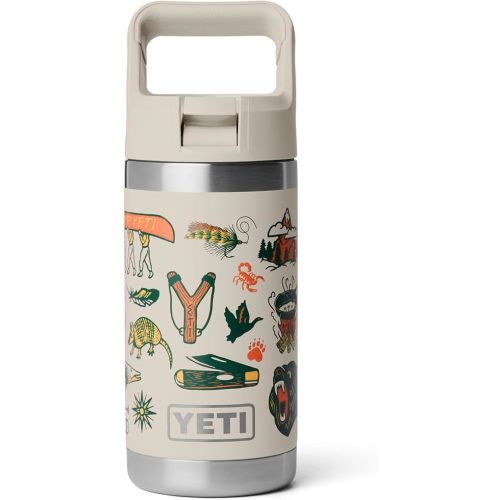 YETI Rambler Jr. 12 oz Kids Bottle, with Straw Cap