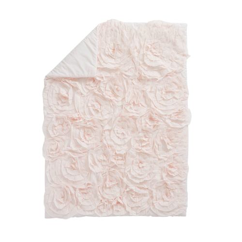 Monique Lhuillier Rosette Baby Quilt | Pottery Barn Kids