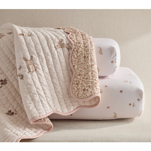 Rylee + Cru Bunny Organic Baby Bedding Set