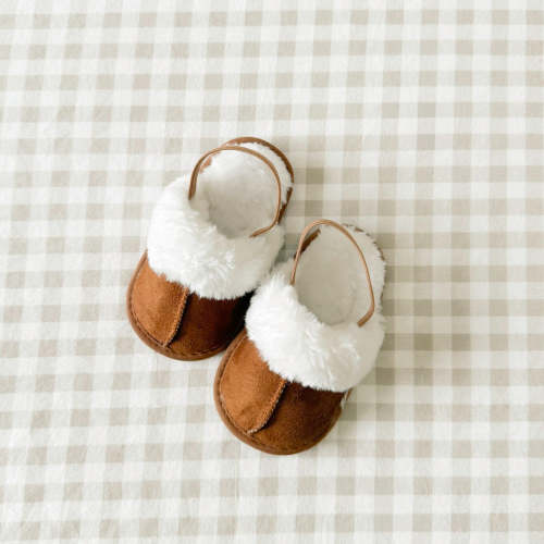 Plush Baby Slippers