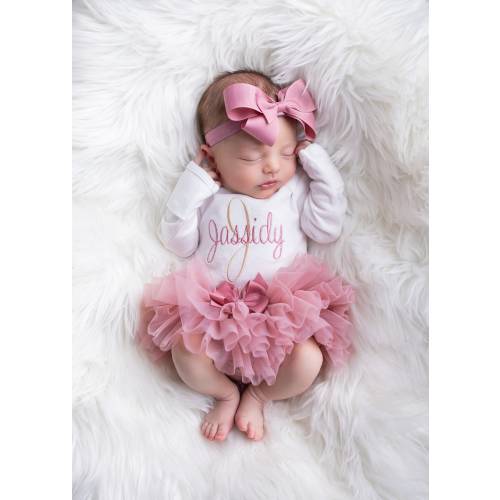 Baby Girl Coming Home Outfit Baby Girl Clothes Baby Girl Gift Newborn Girl Coming Home Outfit Newborn Girl Clothes Baby Girl tutu