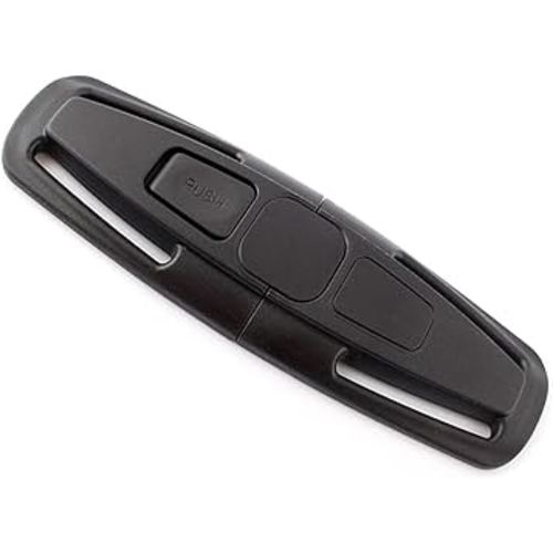 Universal Child Seat Chest Harness Clip and Baby Seat Safety Belt Clip Buckle Universal Replacement for Kids Trend Adjustable Guard(Black)