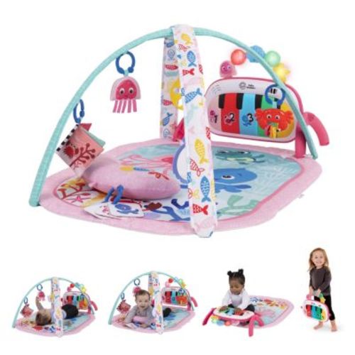 Ocean Explorers 4-in-1 Kickin’ Tunes Jellyfish Jamboree Music & Language Discovery Gym, Pink