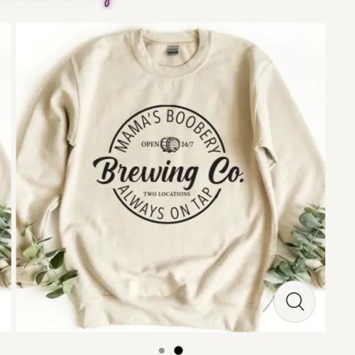 Mama's Boobery Casual Sweatshirt