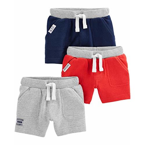 Simple Joys by Carter's Boys' Multi-Pack Knit Shorts