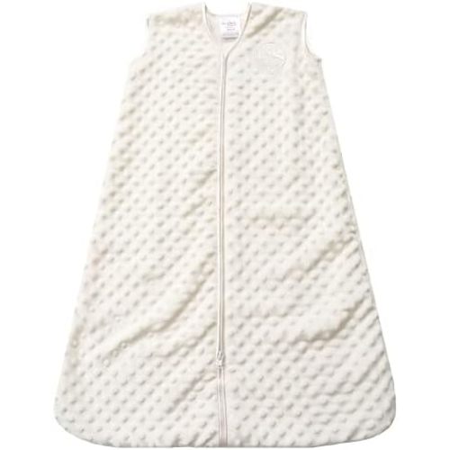 HALO Sleepsack Plush Dot Velboa Wearable Blanket, TOG 1.5