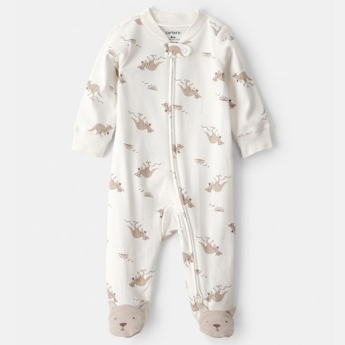 Baby Carter's 2-Way Zip Cotton Sleep & Play Pajamas