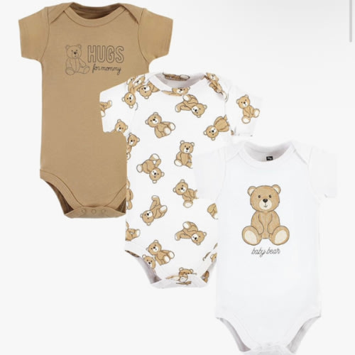 Hudson Home Collection Baby Shawl Collar Plush Robe,