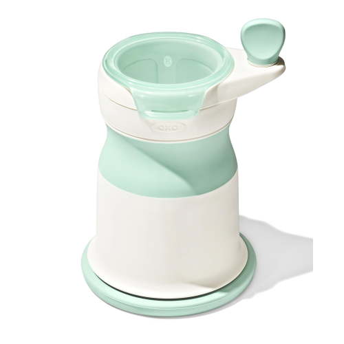 OXO Tot - Mash Maker Baby Food Mill - Portable Baby Food Processor Blender, Food Maker - Opal - 61160400