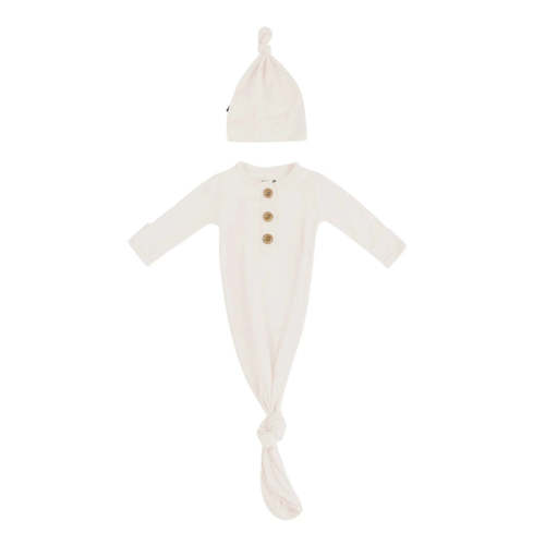 Kyte Baby - Knotted Gown with Hat Set