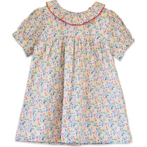 Emily dress with Lace trim, 12-18M
