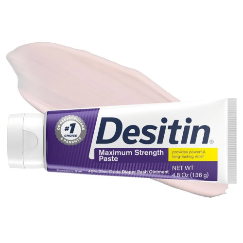 Desitin Maximum Strength Diaper Rash Paste, 40% Zinc Oxide, 4.8 oz