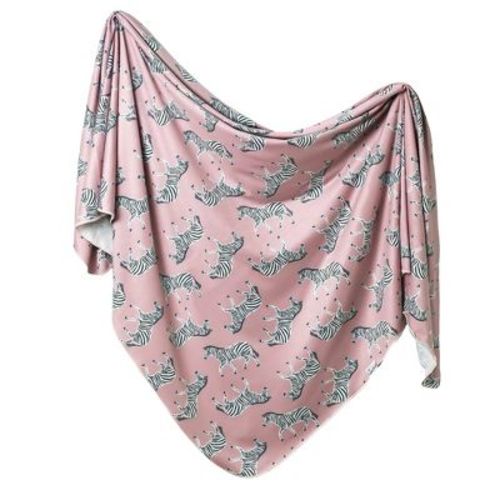 Copper Pearl Bloom Knit Swaddle Blanket - Zella