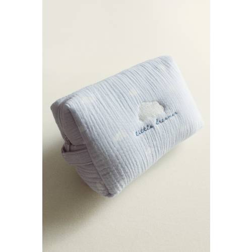 COTTON MUSLIN DIAPER BAG
